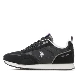 

Снікерcи U.S. Polo Assn. Ethan ETHAN001 BLK-GRY01, Чорний