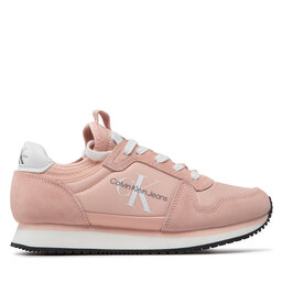 

Снікерcи Calvin Klein Jeans Runner Sock Laceup Ny-Lth YW0YW00832 Pink Blush TKY, Рожевий