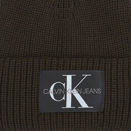 

Шапкa Calvin Klein Jeans Monologo Patch Beanie K50K506242 Dark Chestnut GT8, Коричневий