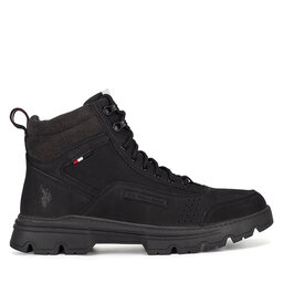 U.S. Polo Assn. Šnurovacia obuv U.S. Polo Assn. JAMIE001M/DL1 Čierna