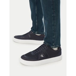 Calvin Klein Sneakers Calvin Klein Classic Cups Laceup Knit HM0HM02130 Dunkelblau