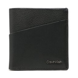 Calvin Klein Liten herrplånbok Calvin Klein Ck Digonal Trifold 6Cc W/Coin K50K510606 BAX