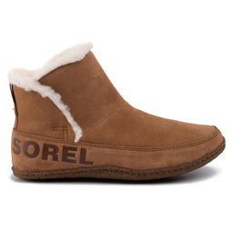 Sorel Боти Sorel Nakiska Bootie NL3389 Кафяв