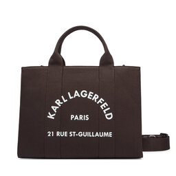 KARL LAGERFELD Handtasche KARL LAGERFELD A1W50010 Braun