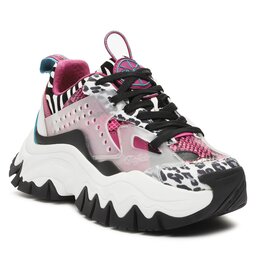Buffalo Sneakers Buffalo Trail One 1630953 White Animal