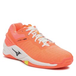 Mizuno Apavi Mizuno Wave Stealth Neo X1GA2000 Neonflame/Black/Bolt2 4