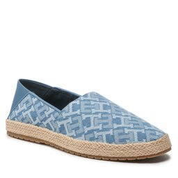 Tommy Hilfiger Espadrillas Tommy Hilfiger Th Espadrille Classic Monogram FM0FM04530 Bluedenimmonogram 0G3