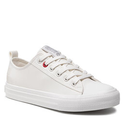 Big Star Shoes Tygskor Big Star Shoes JJ274007 White