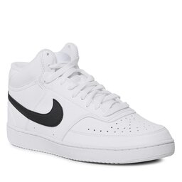 Nike Chaussures Nike Court Vision Mid Nn DN3577 101 White/Black/White