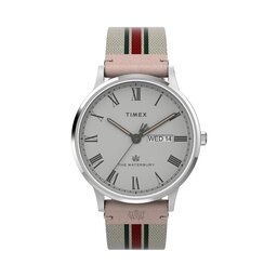 Timex Klocka Timex Waterbury Classic TW2V73700 White