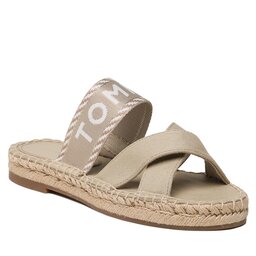 Tommy Hilfiger Alpargatas Tommy Hilfiger Seasonal Webbing Sandal FW0FW07181 Sandalwood RBT