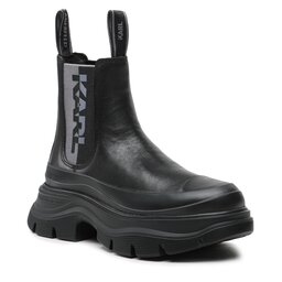 KARL LAGERFELD Боти тип челси KARL LAGERFELD KL42944F Black Lthr/Mono