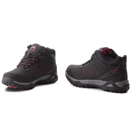 

Трекінгові черевики Elbrus Lasano Mid Wp Black/Grey/Red, Чорний