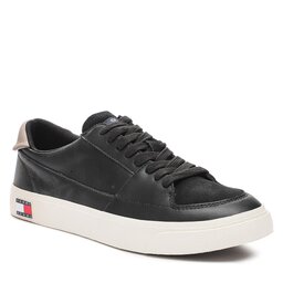 Tommy Jeans Сникърси Tommy Jeans Vulcanized Ess EM0EM01106 Black BDS