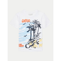 Guess Guess T-Shirt L5GI05 K8HM4 Λευκό Regular Fit