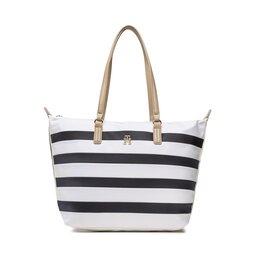 Tommy Hilfiger Handväska Tommy Hilfiger Poppy Tote Corp Stripes AW0AW14775 0GY