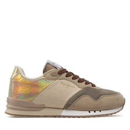 

Снікерcи Pepe Jeans London W Ski PLS31381 Gold 099, Бежевий