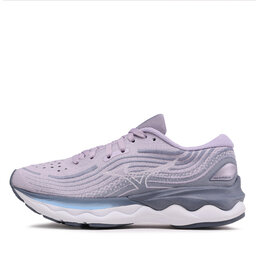 

Взуття Mizuno Wave Skyrise 4 J1GD230924 Wisteria/White/Chinablue, Фіолетовий
