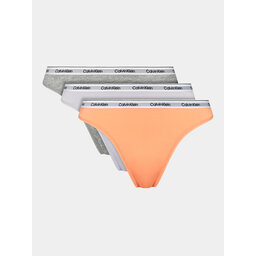 Calvin Klein Underwear Calvin Klein Underwear Набір з 3 пар стрінгів 000QD5209E Кольоровий