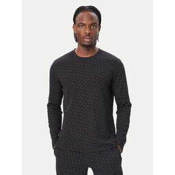 BOSS BOSS Pyjama-Bluse 50571392 Schwarz Regular Fit
