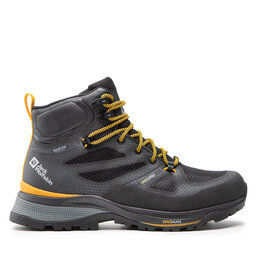 

Трекінгові черевики Jack Wolfskin Force Striker Texapore Mid M 4038823 Black/Burly Yellow Xt, Чорний