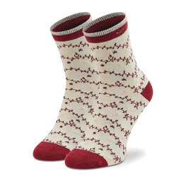 Cabaïa Calcetines altos para mujer Cabaïa Poussiere Etoile SOKFW2122 Beis