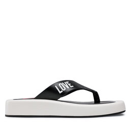 

В'єтнамки LOVE MOSCHINO JA28293G0EIE300A Nero/Bianco, Чорний