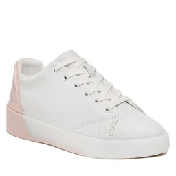 Calvin Klein Αθλητικά Calvin Klein Heel Counter Cupsole Lace Up HW0HW01378 White/Sepia Rose 0LF