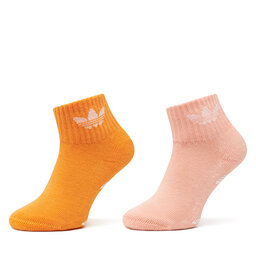 adidas Sada 2 párů dětských vysokých ponožek adidas Anti-Slip JC8540 Barevná