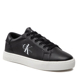 

Снікерcи Calvin Klein Jeans Classic Cupsole Laceup Low Lth YM0YM00491 Black BDS, Чорний