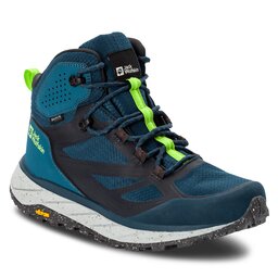 Jack Wolfskin Pārgājienu apavi Jack Wolfskin Terraventure Texapore Mid M 4051521 Dark Sea