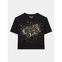 Guess Guess Camiseta J3YI21 K6YW1 Negro Boxy Fit