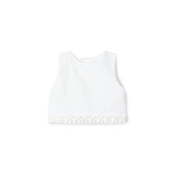 Mayoral Mayoral Топ 3022 Écru Regular Fit