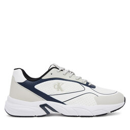 Calvin Klein Jeans Sneakers Calvin Klein Jeans Retro Tennis Low Knit Mix YM0YM01310 Alb