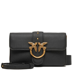 PINKO Handtasche PINKO Love One Mini Slouchy Fl Al 25-26 104340 A2OX Schwarz