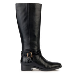 Geox Lovaglócsizma Geox D Felicity D36G1A 04340 C9999 Fekete