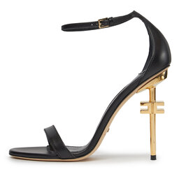 

Босоніжки Elisabetta Franchi SA-23B-41E2-V520 Nero 110, Чорний