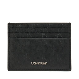 Calvin Klein Custodie per carte di credito Calvin Klein Ck Must Mono Cardholder 6cc K50K512701 Nero