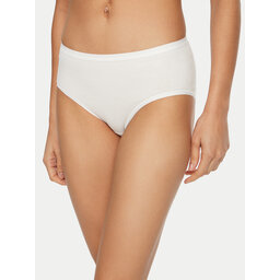 Triumph Triumph 2er-Set klassische Damenslips mit hoher Taille Sense Of Cotton 10225046 Weiß