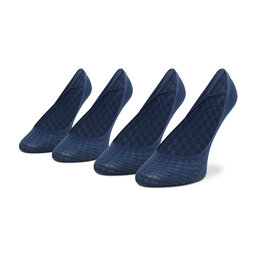Tommy Hilfiger Set di 2 paia di pedulini da donna Tommy Hilfiger 701218397 Navy 002