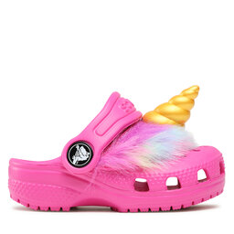 

Шльопанці Crocs Crocs Classic I Am Unicorn Clog T 209076 Juice 6UB, Рожевий