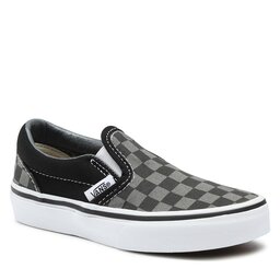 Vans Sneakers aus Stoff Vans Uy Classic Slip-On VN000ZBUEO01 (Checkerboard) Blk/Pewter
