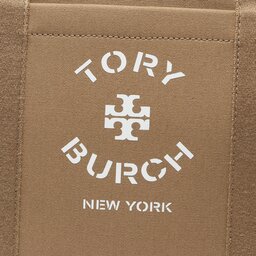 

Сумка Tory Burch Tory Tote Bag TORY 148665 Dark Khaki 200, Бежевий