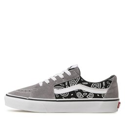 

Кросівки Vans Sk8-Low VN0A5KXDBGJ1 Paisley Gray/True White, Сірий