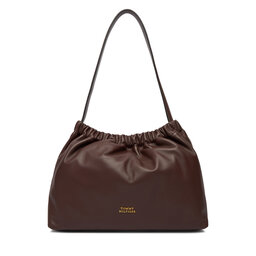 Tommy Hilfiger Táska Tommy Hilfiger Soft Leather Shoulder Bag AW0AW18307 Bordó