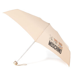 MOSCHINO Umbrelă MOSCHINO Supermini D 8061 Dark Beige