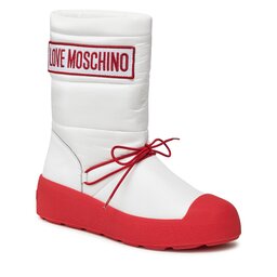 LOVE MOSCHINO Sniego batai LOVE MOSCHINO JA15855H0HIN010B Bian/Rosso