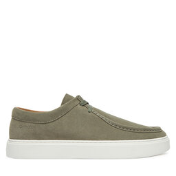 Calvin Klein Zapatos hasta el tobillo Calvin Klein Hybrid Apron Laceup Su HM0HM01967 Verde