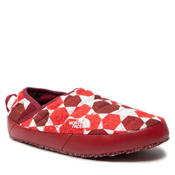The North Face Тапки The North Face Thermoball Traction Mule V NF0A3UZN3Z31-070 Fiery Red Ic Geo Print/Fiery Red