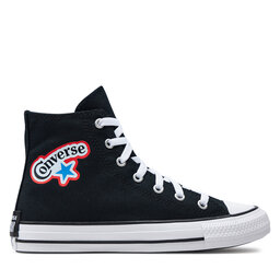 Converse Sneakers aus Stoff Converse Chuck Taylor All Star Stickers A06313C Schwarz